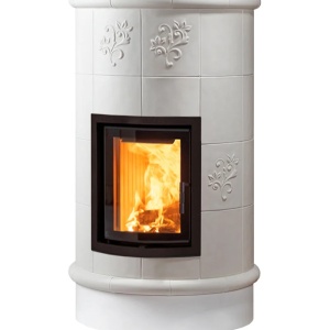 Rondo 4 Levels - Soba pe lemne cu acumulare, din maiolica - 8,2 kW RN 009