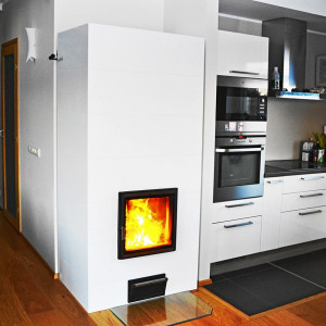 Semineu Modular Tanel finisat Alb