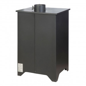 Soba pe lemne MG 450, negru
