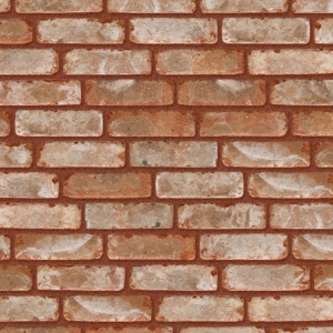 Terca Belle Epoque de Liege (215 x 65 x 23 mm) rost rosu