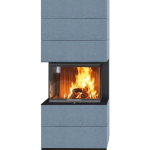 Tower - Soba pe lemne cu acumulare, din maiolica - 8,4 kW TW 004