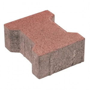 Autoblocant - pavaj 20x16.5x6 cm, rosu