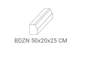 dimensiuni bordura BDZN