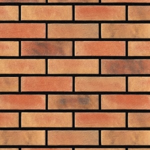 Caramida Aparenta Aarhus, rosu multicolor carbon, NF (240x71x14 mm) rost negru