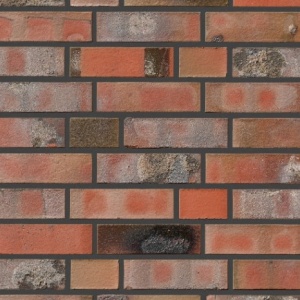 Caramida Aparenta Aberdeen, rosu maro multicolor, NF (240x71x14 mm) rost antracit
