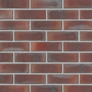 Caramida Aparenta Bordeaux, rosu albastrui carbon, NF (240x71x14 mm) rost gri
