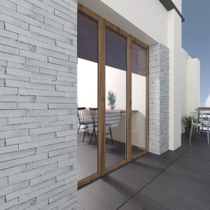 Caramida aparenta Milan Tiles, Grey, 265x40x15 mm