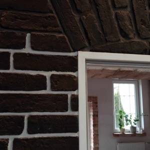 placi decorative negre caramida veche