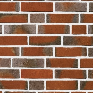 Caramida Aparenta Rysum, rosu maro multicolor, NF (240x71x14 mm) rost alb