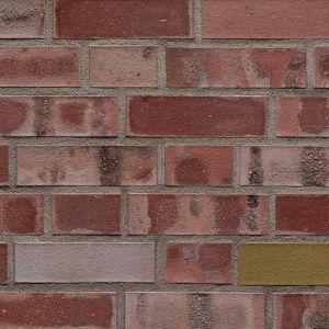 Caramida Klinker Brandenburg rot bunt mit Gelbanteil NF