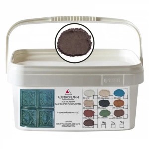 Chit de rosturi pentru sobe, termorezistent, maro inchis, 1 kg