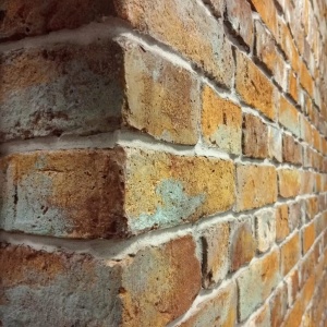 Coltar caramida aparenta Old Brick Corner, Rusted, 270x65x15 mm