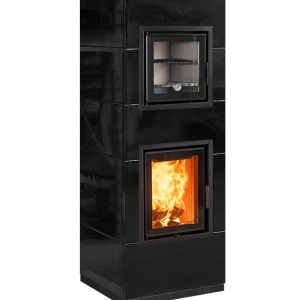 Cook - Soba pe lemne cu acumulare si cuptor, din maiolica - 8,6 kW CK 009