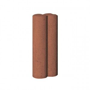 Duofix - bordura pentru delimitare, rosu, 9.4 x 6 x 25 cm