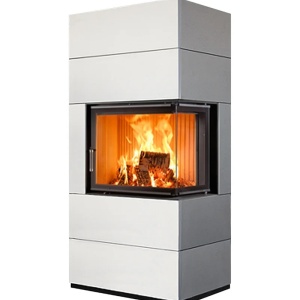 Horizon - Soba pe lemne cu acumulare, din maiolica - 8,4 kW HR 009