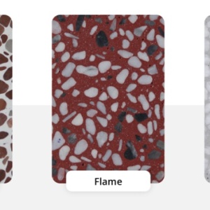 Isomat DUROCRET-TERRAZZO combinatii de culori orientative