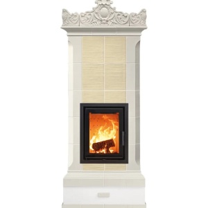 Madame - Soba pe lemne cu acumulare, din maiolica - 8,3 kW MM 003
