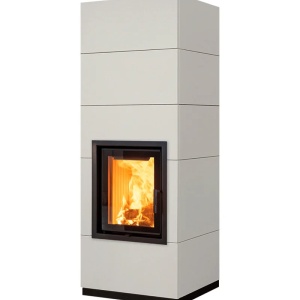 Medium - Soba pe lemne cu acumulare, din maiolica - 8,2 kW MD 022