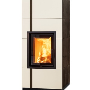 Mini - Soba pe lemne cu acumulare, din maiolica - 8,2 kW MN 040