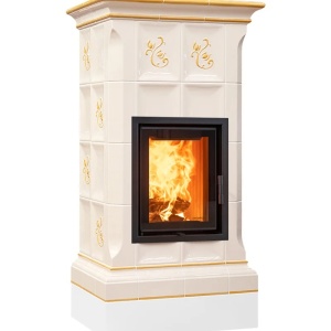 Nobile 4 Levels - Soba pe lemne cu acumulare, din maiolica - 8,2 kW NB 013