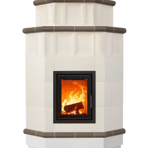 Olimpia 5 Levels - Soba pe lemne cu acumulare, din maiolica - 8,2 kW OL 018