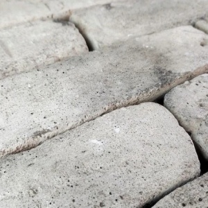Pardoseala decorativa Old Brick Medium, Gray, 270x65x35 mm