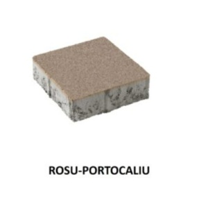 Pavaj Aquaflair Rosu-Portocaliu 20x20x6 cm