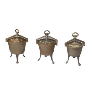 Picior de schimb pentru ceaun vanatoresc din fonta, 14 cm