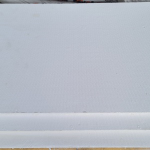 Detaliu placa silicat de calciu din fata