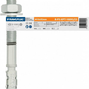 RawlPlug R-P3-XPT - sita din plastic pentru ancore chimice ambalaj