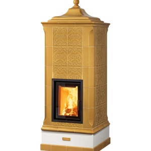Regina - Soba pe lemne cu acumulare, din maiolica - 8,2 kW RG 003