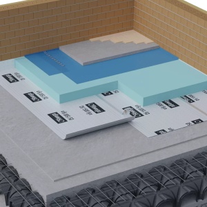 Riwega DS 1500 SYN - Bariera de vapori reflectorizanta, impermeabila si anti-radon pentru pereti si pardoseli aplicare