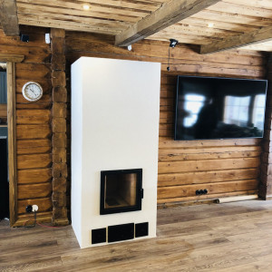 Semineu Modular Mats finisaj ALB