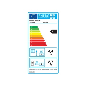 Semineu pentru Incalzire Centrala 13.1 kW, 465x900x465 mm eficienta energetica