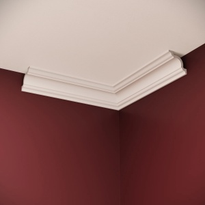 Colt interior pentru cornisa decorativa C8 cu imbinare la unghi de 45 grade