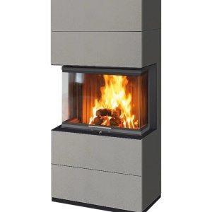 Sky - Soba pe lemne cu acumulare, din maiolica - 8,4 kW SK 003