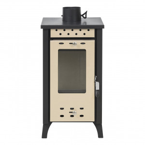 Soba pe lemne MG 100, bej