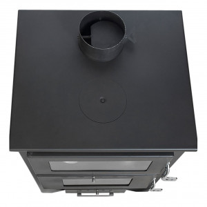Soba pe lemne MG 450 negru