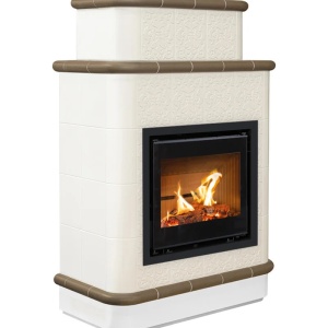 Sparta - Soba pe lemne cu acumulare, din maiolica - 8,4 kW SP 010