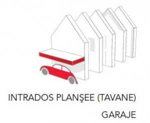 Vata Bazaltica ROCKWOOL CeilingRock FW1 pentru Tavane de Parcari, Subsoluri, Beciuri λ=0,035 W/mK /bax