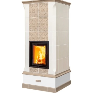 Vega - Soba pe lemne cu acumulare, din maiolica - 8,3 kW VG 037