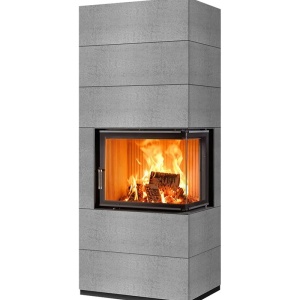Vision - Soba pe lemne cu acumulare, din maiolica - 8,4 kW VS 002