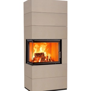 Vision - Soba pe lemne cu acumulare, din maiolica - 8,4 kW VS 013