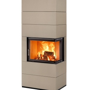 Vision - Soba pe lemne cu acumulare, din maiolica - 8,4 kW VS 024