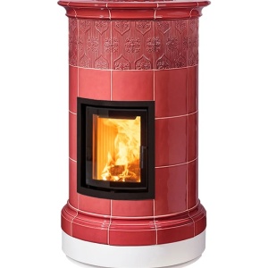Alpina 4 Levels - Soba pe lemne cu acumulare, din maiolica - 8,2 kW AL 002