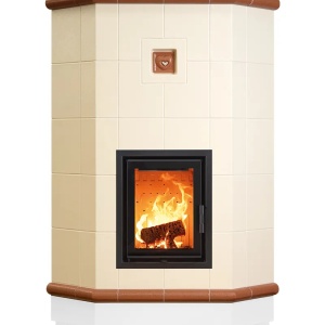 Atena 5 Levels - Soba pe lemne cu acumulare, din maiolica - 8,2 kW AN 009
