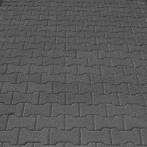 Autoblocant - pavaj 20x16.5x6 cm, negru