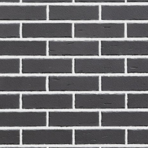 Caramida Aparenta Aarhus, antracit, NF (240x71x14 mm) rost alb