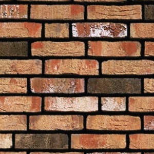 Caramida Aparenta Moorbrand, turba multicolor, NF (240x71x14 mm) rost negru