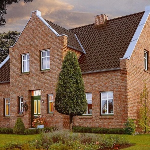 caramida klinker Moorbrand decorativa cu aspect traditional premium